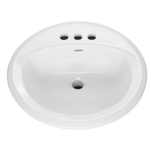 American Standard Sink Lav Round Drop-In White 0491019.020